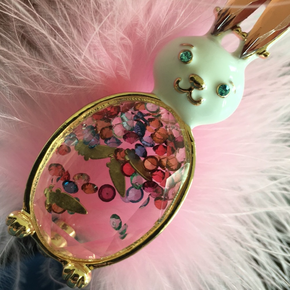 BJ rabbit key fob